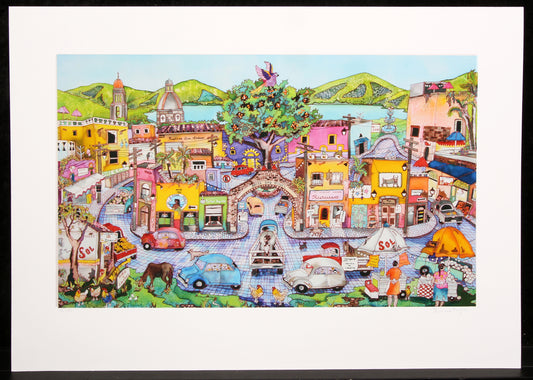 Pergola, Linnea - San Miguel, 2019 - Gicleé/Hahnemühle - hand signed