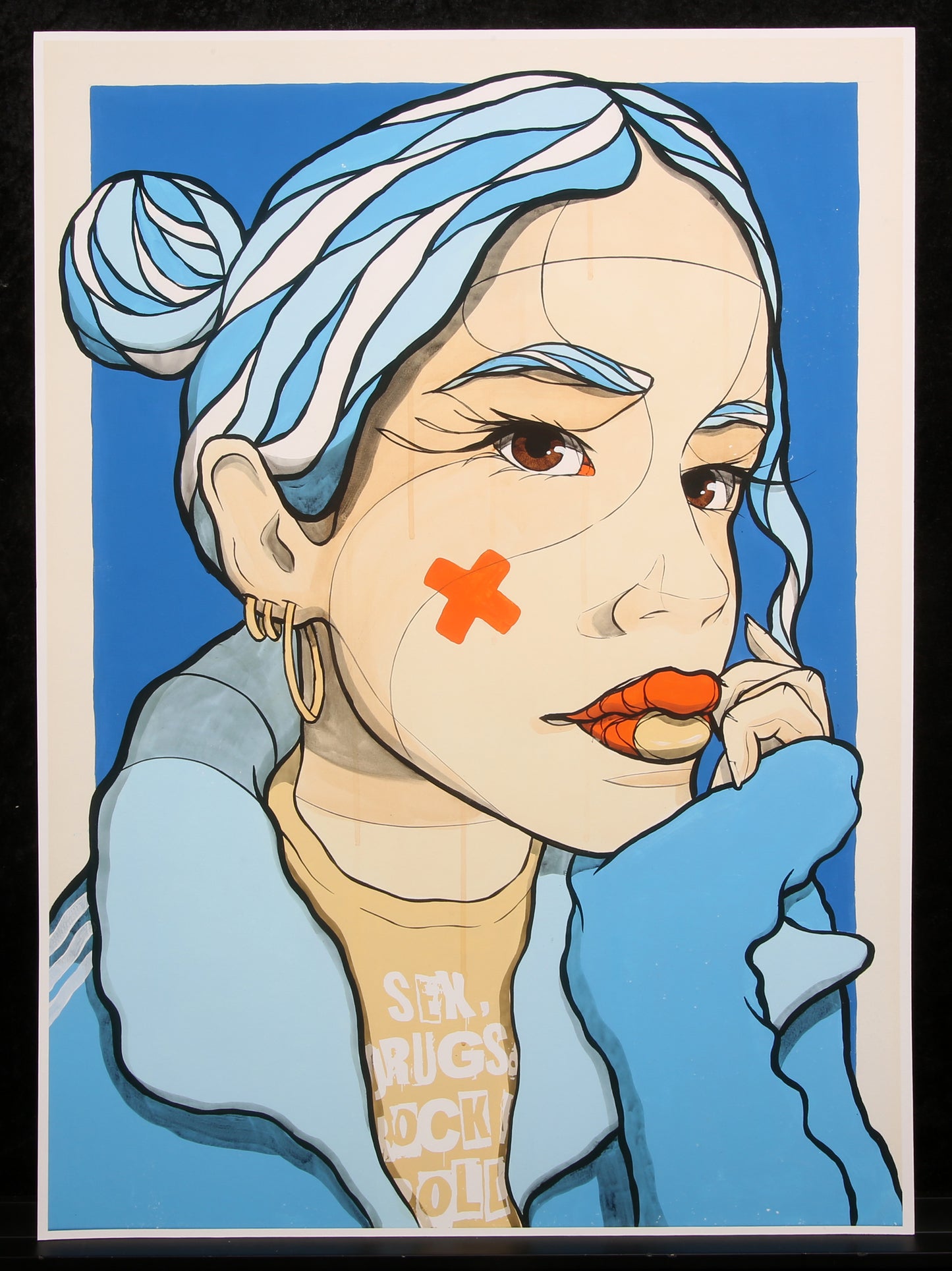 El Bocho - Sex, Drugs & Rock'n Roll - Mini - Giclée - handsigniert