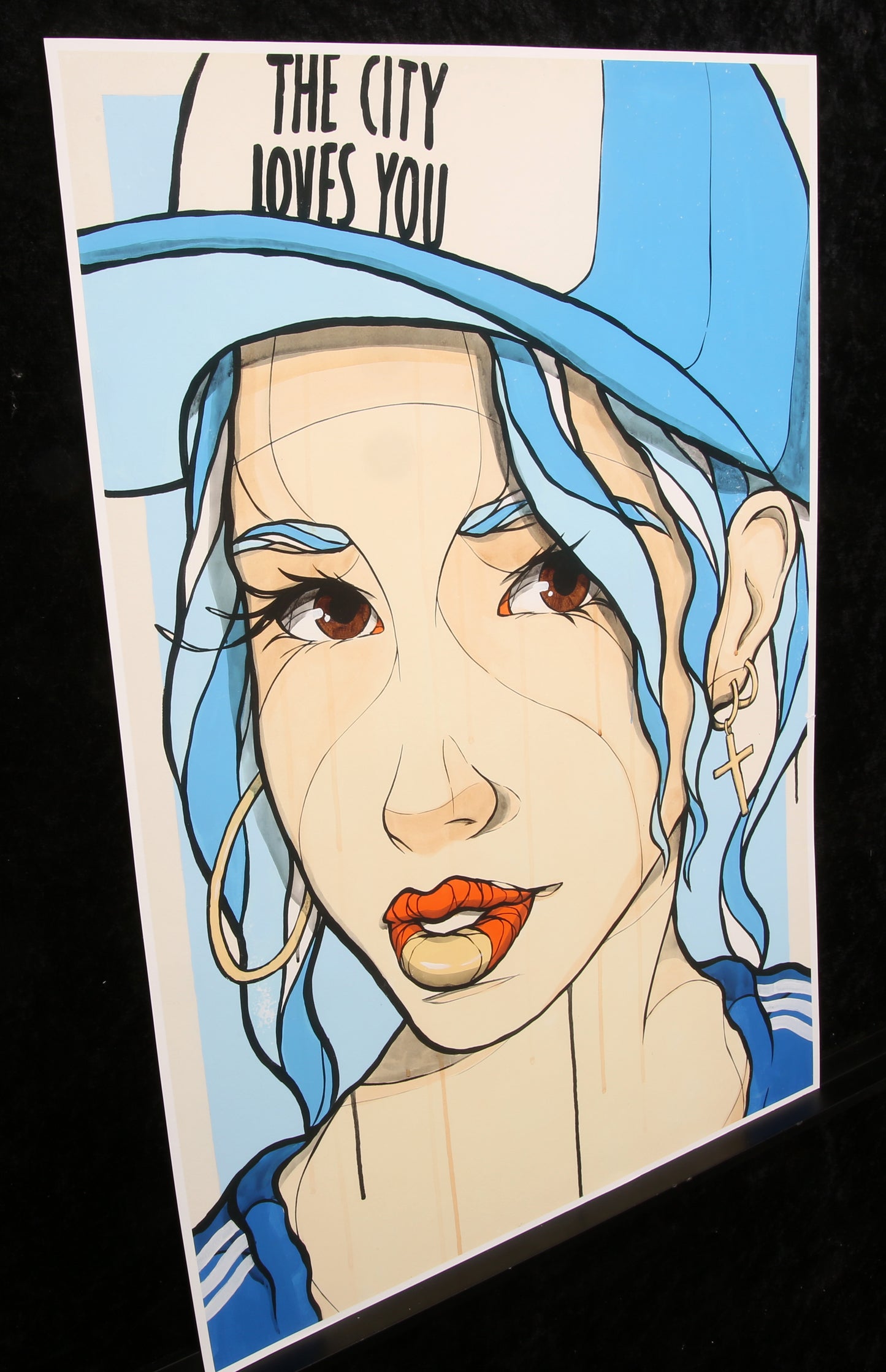 El Bocho - The city loves you (large), 2023 - Deluxe - Giclee - handsigniert