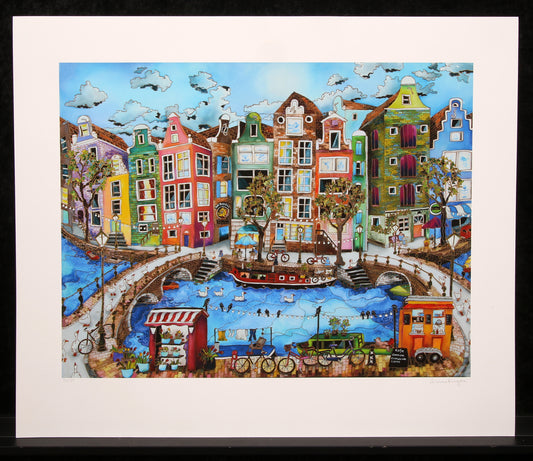 Pergola, Linnea - Amsterdam - Deluxe - hand signed - Giclee