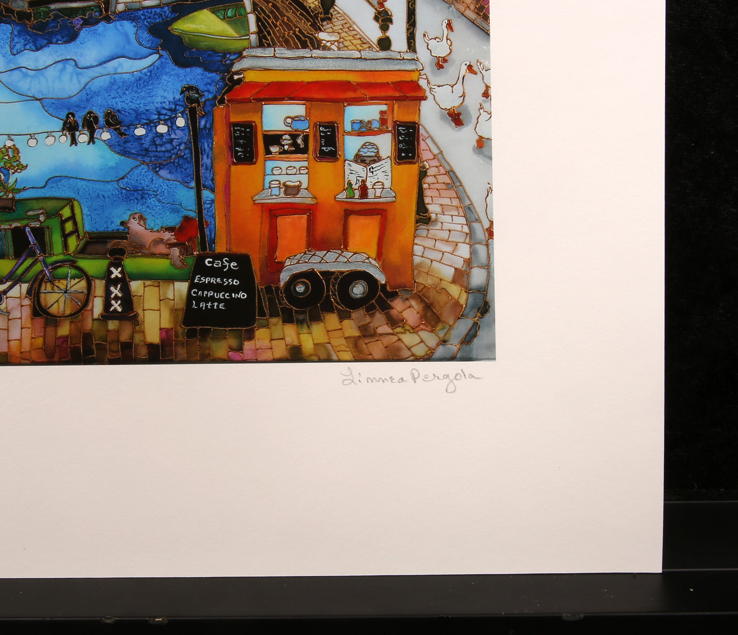 Pergola, Linnea - Amsterdam - Deluxe - handsigniert - Giclee