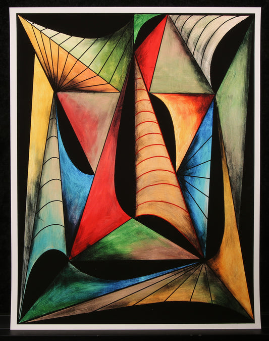 Diem, Eduard - Compositie (5), 2021 - Giclee - handgesigneerd elk