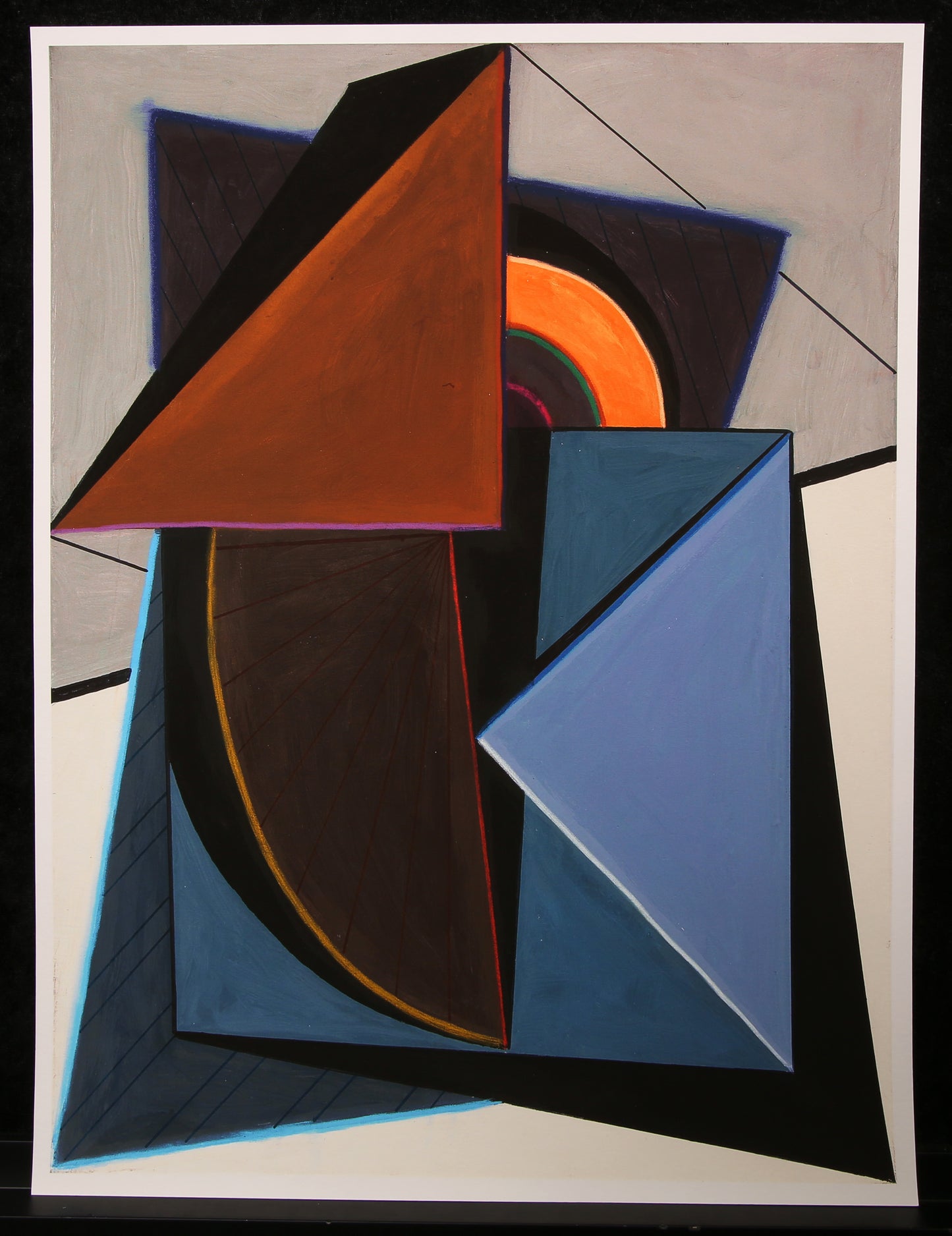 Diem, Eduard - Komposition (4), 2021 - Giclee - handsigniert e.a.