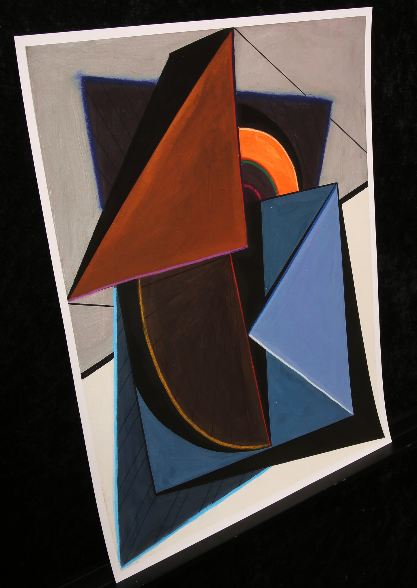 Diem, Eduard - Komposition (4), 2021 - Giclee - handsigniert e.a.
