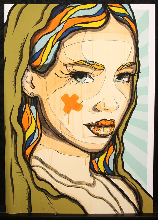 El Bocho - Iemand vertelde me...- Giclee - Deluxe - handgesigneerd