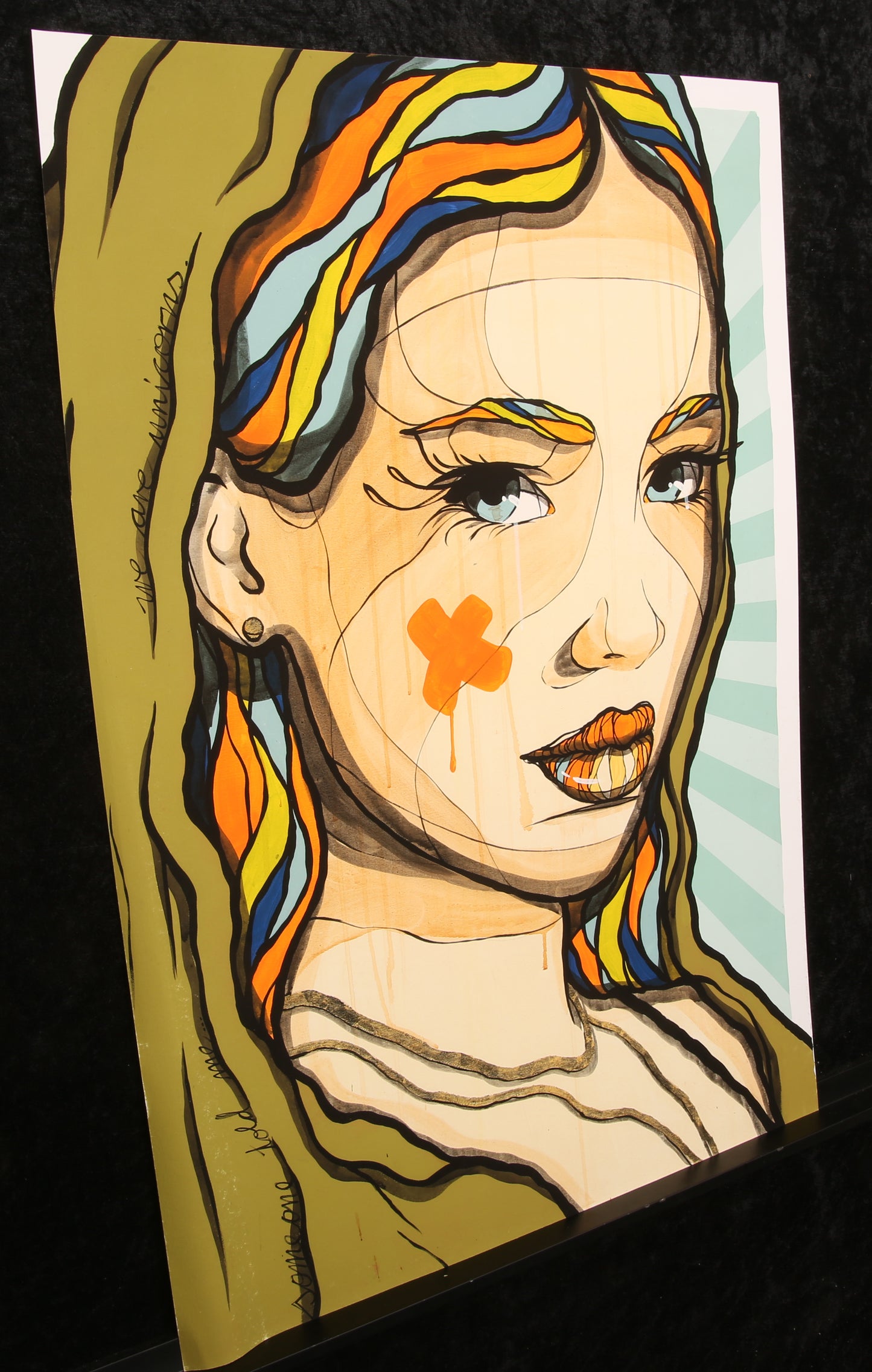 El Bocho - Iemand vertelde me...- Giclee - Deluxe - handgesigneerd