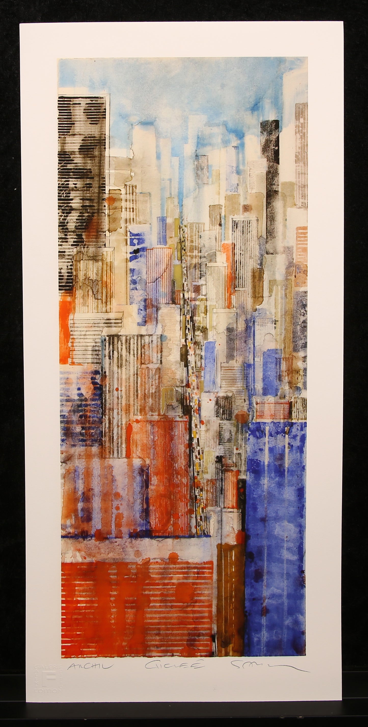 Salzmann, Gottfried - NY Perspektive II - Giclee - handsigniert