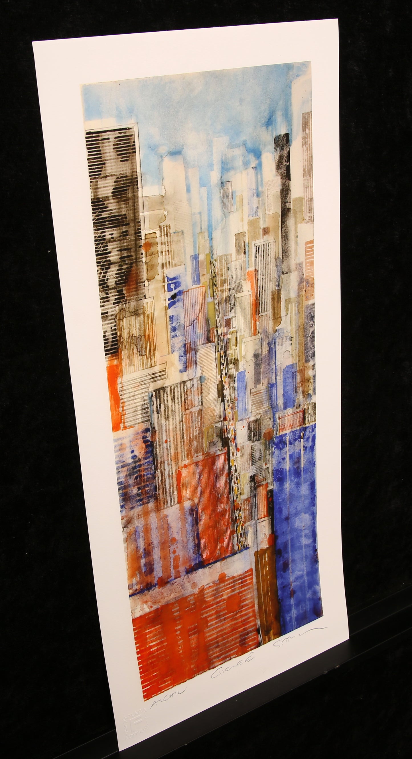 Salzmann, Gottfried - NY Perspektive II - Giclee - handsigniert