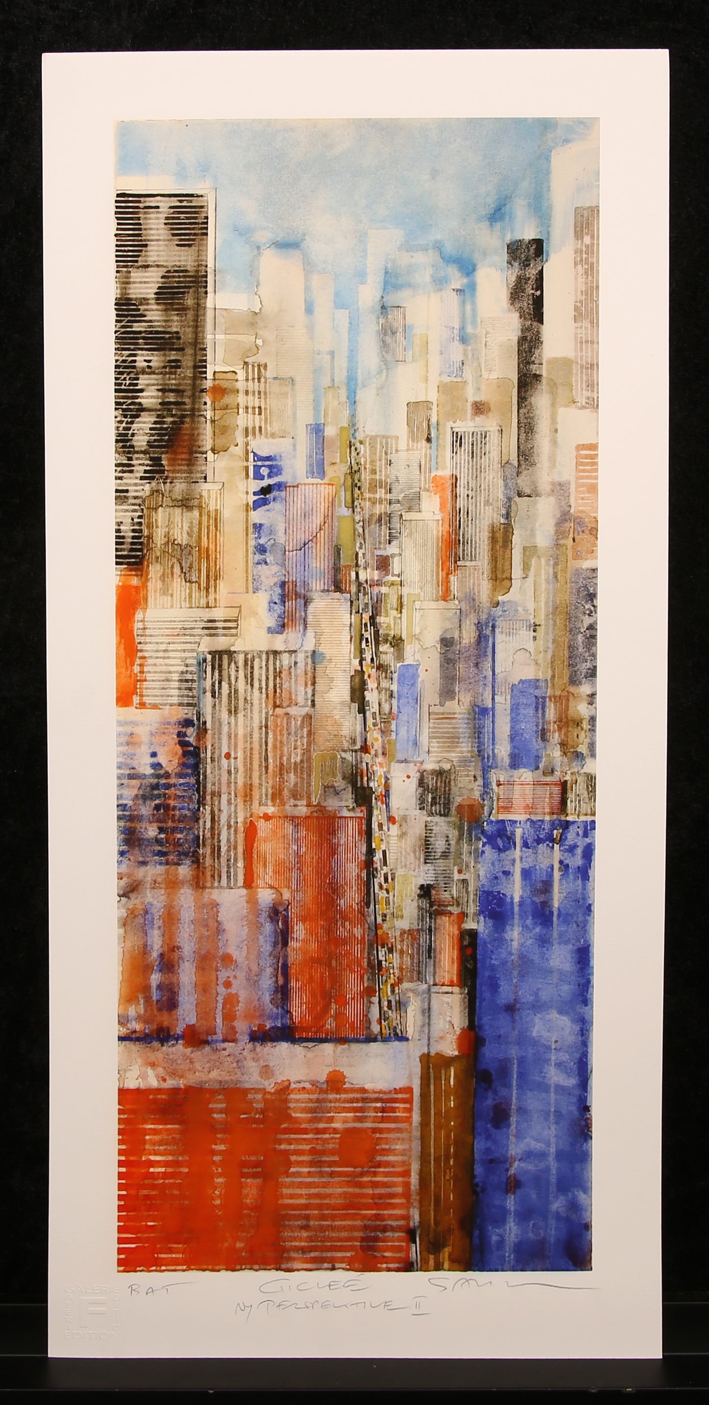 Salzmann, Gottfried - NY Perspektive II - Giclee - handsigniert
