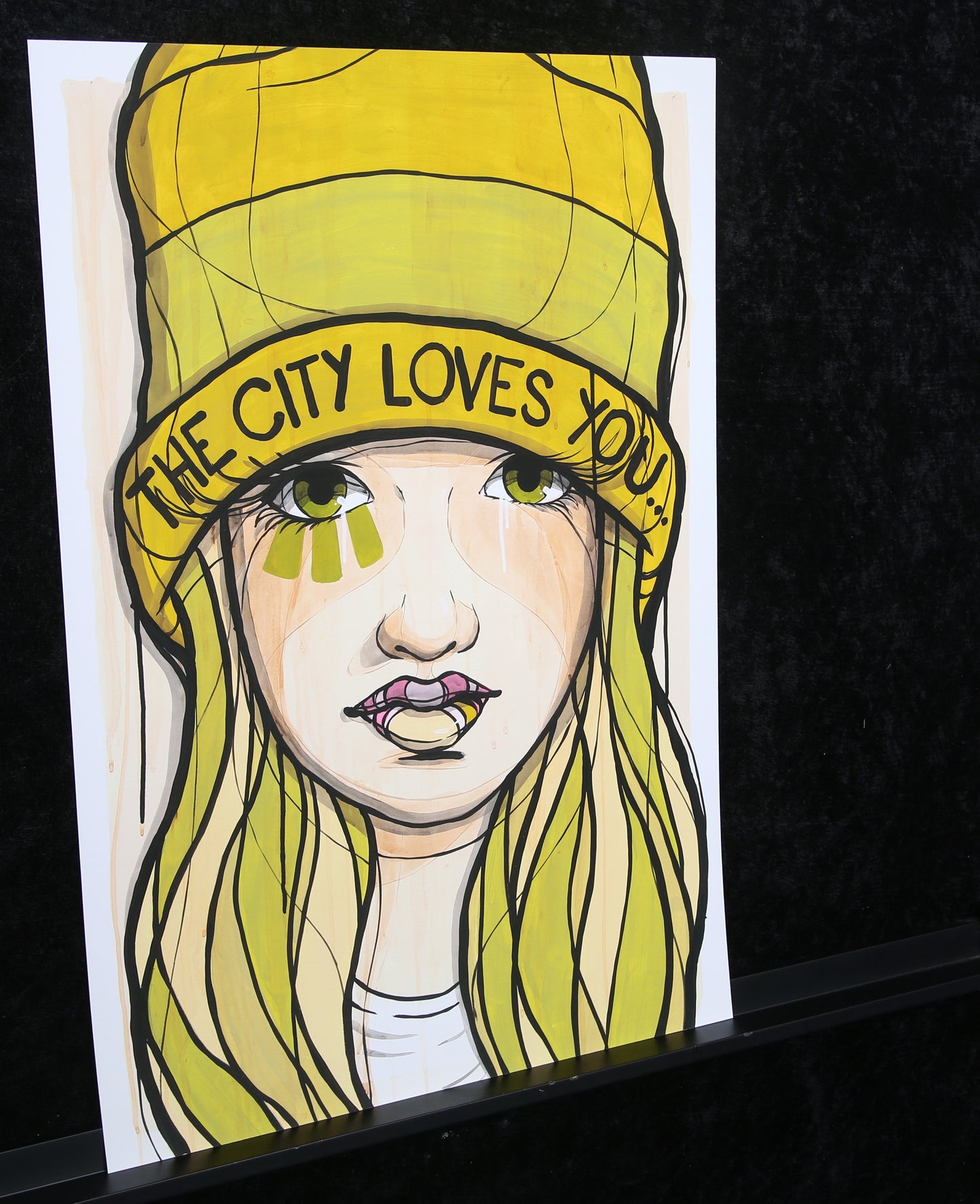 El Bocho - The city loves you - 2019 - Giclee - handsigniert
