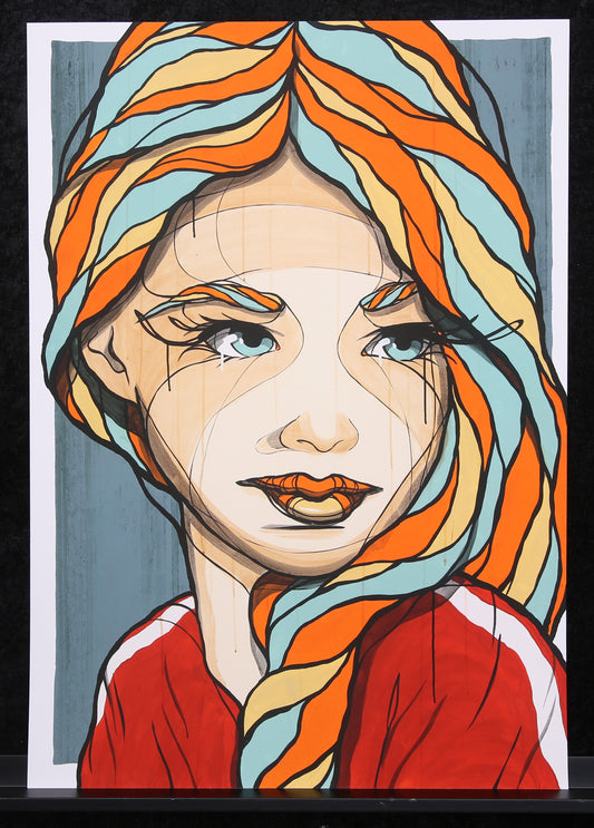 El Bocho - Portret uit 2019 - Giclee - handgesigneerd