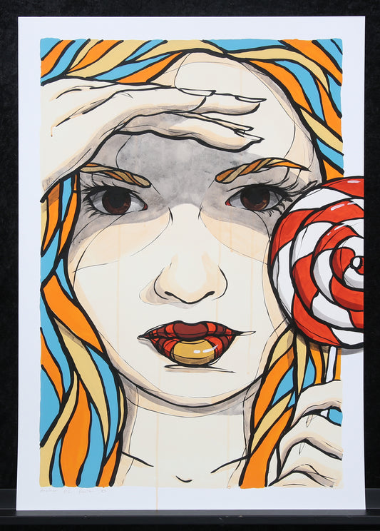 El Bocho - Lollipop- 2019 - Giclee - handgesigneerd