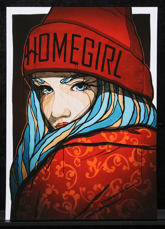 El Bocho - Homegirl - 2019 - Giclee - handgesigneerd