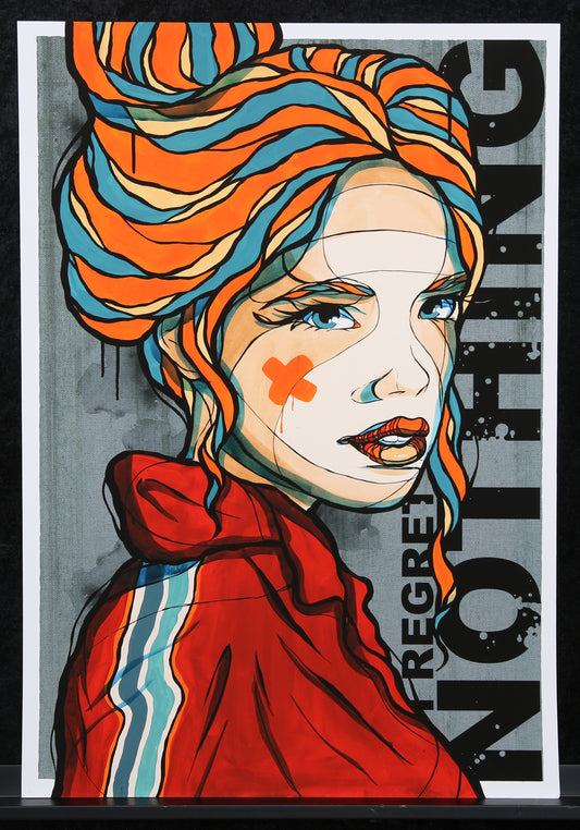 El Bocho - Spijt van niets - 2019 - Giclee - handgesigneerd