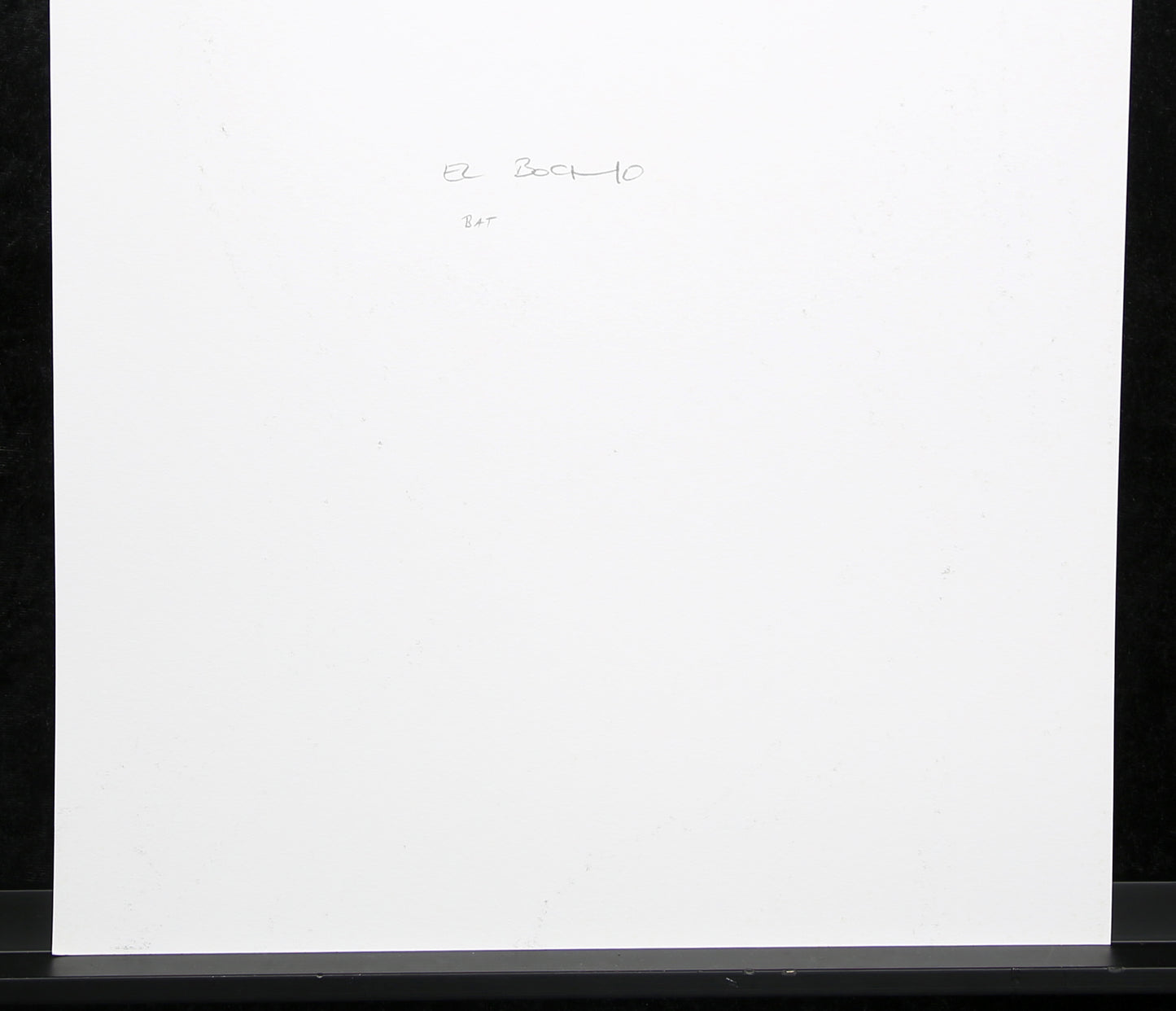 El Bocho - Iemand vertelde me ... - 2019 - Giclee - handgesigneerd