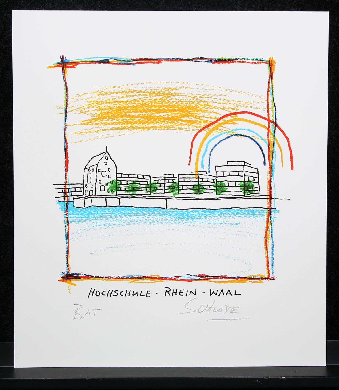 Schlote, Wilhelm - University - Rhine-Waal - Giclee - hand signed