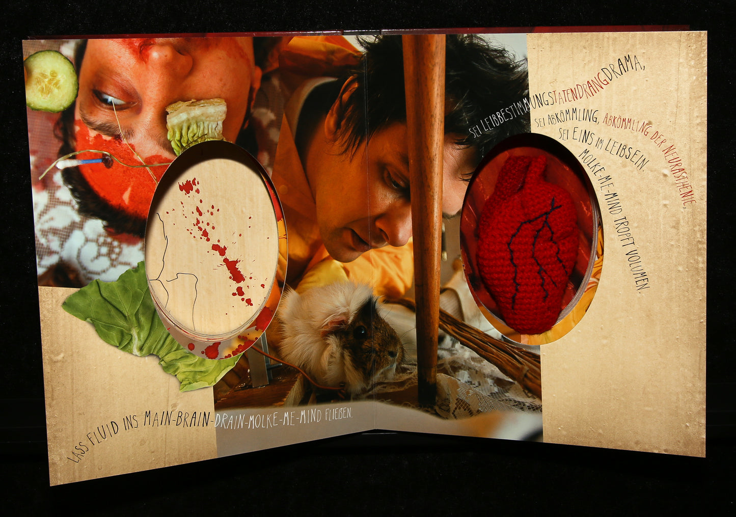 Bock, John - Kleintje met rucola, 2011 - Kunstenaarsboek/Hart - handgesigneerd
