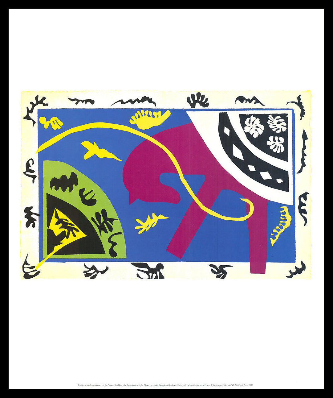 Matisse, Henri - The horse, the Equestrienne and the Clown - Kunstdruck