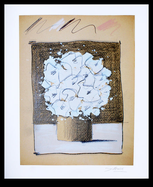 Schlote, Wilhelm - Winterrozen - 3D-constructie - handgesigneerd