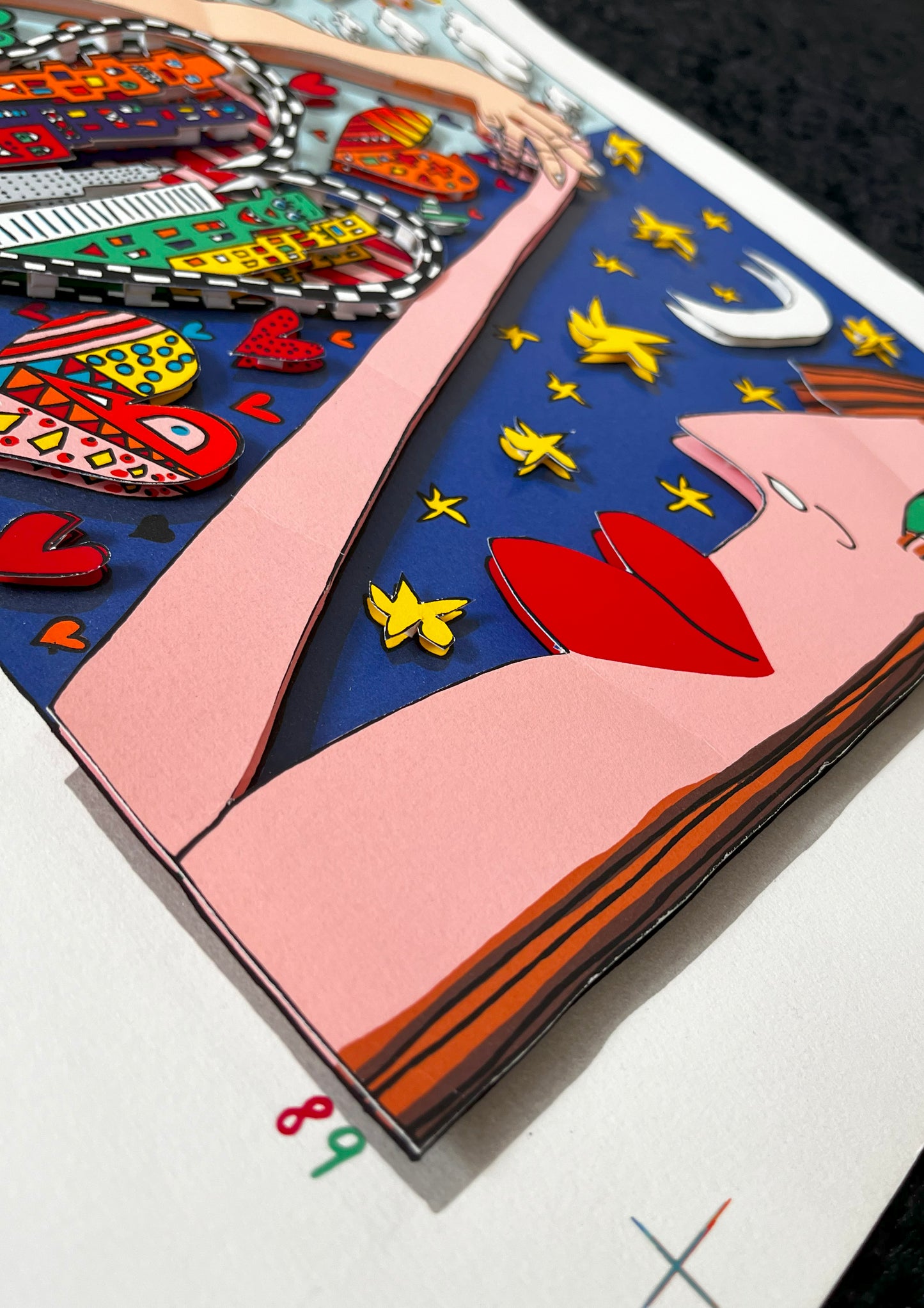 Rizzi, James - Love is in the Air - 3D construction - hand signed