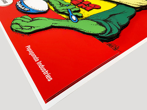 English, Ron - Killfrog's Sugar Smack - 3D-Konstruktion - handsigniert