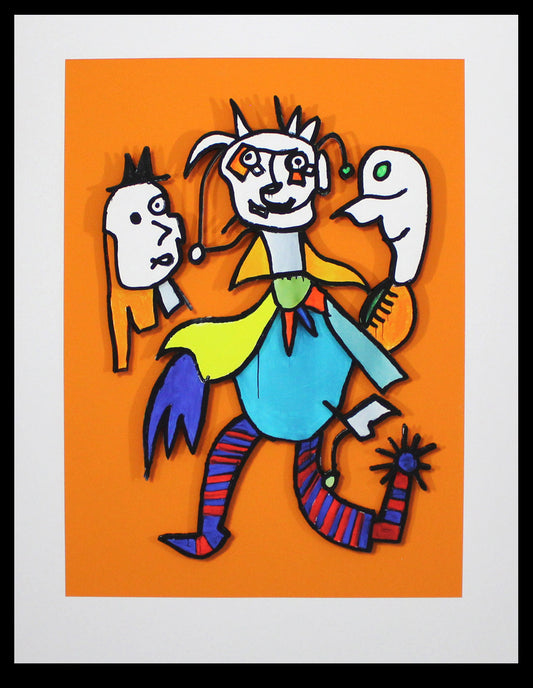 Kostabi, Paul - Triple Sect, 2016 - Giclee/Hahnemühle - handsigniert