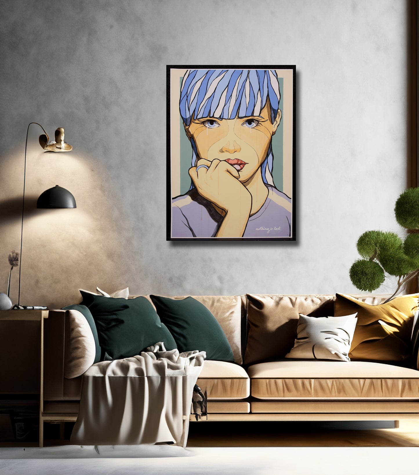 El Bocho - Rien n'est perdu, 2021 (grand) - Giclée - signé à la main chaque