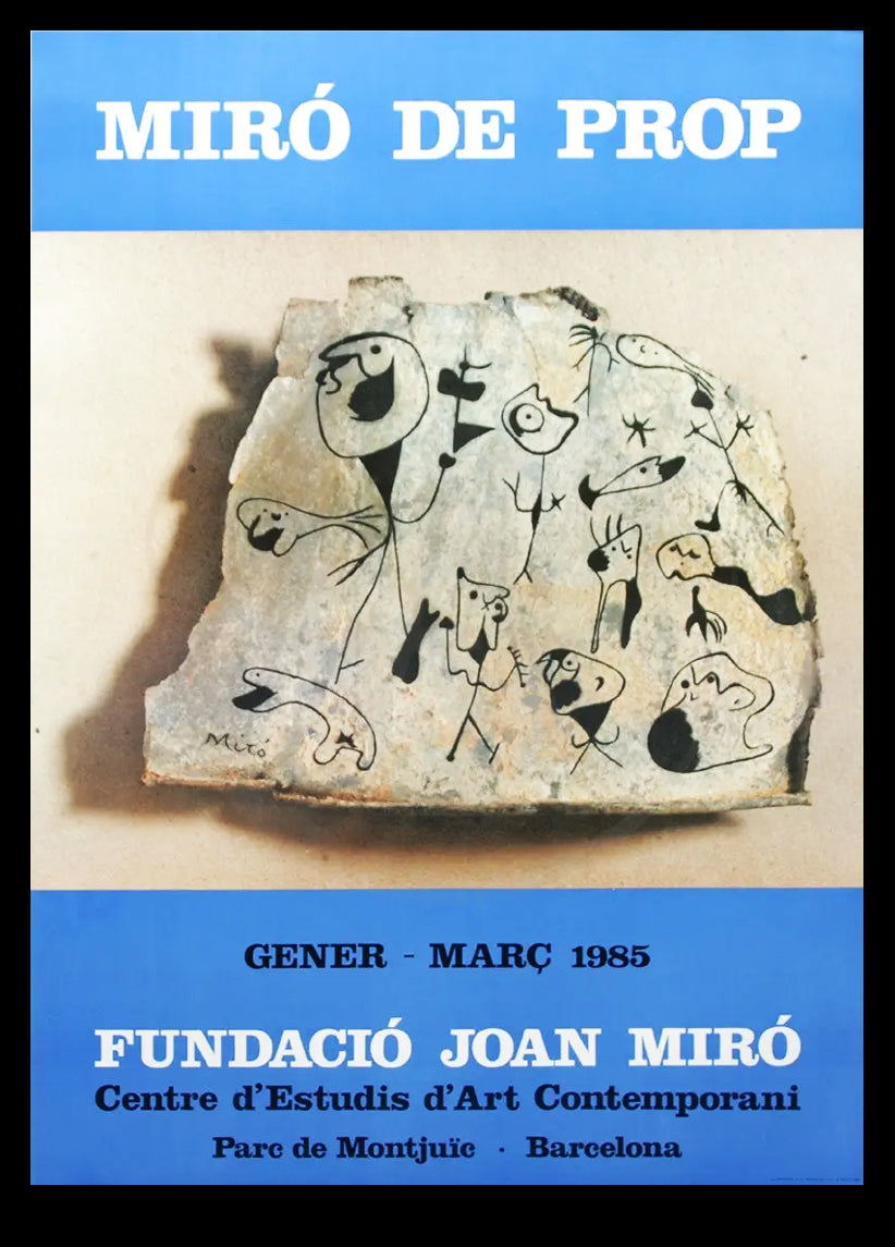 Miró, Joan - Miró de Prop - Barcelona, 1985 - Kunstdruck