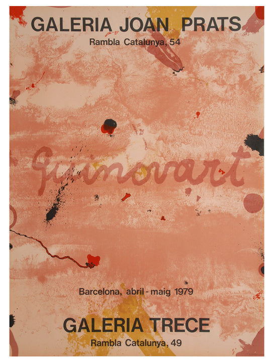 Guinovart, Josep - Galeria Joan Prats - 1979 - tentoonstellingsaffiche
