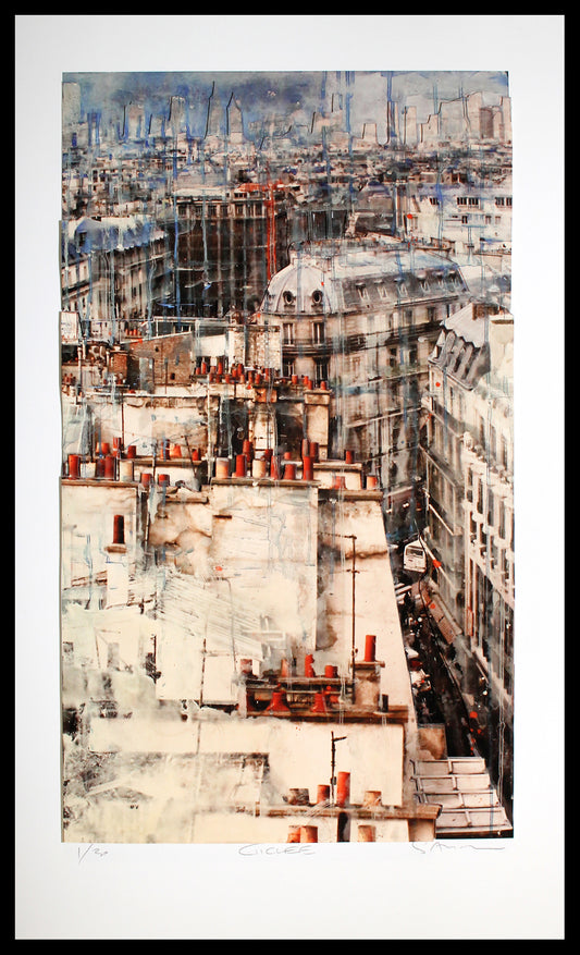 Salzmann, Gottfried - Parijs - 3D-constructie - handgesigneerd