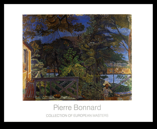 Bonnard, Pierre - Het terras van Vernon - Collectie van Europese meesters
