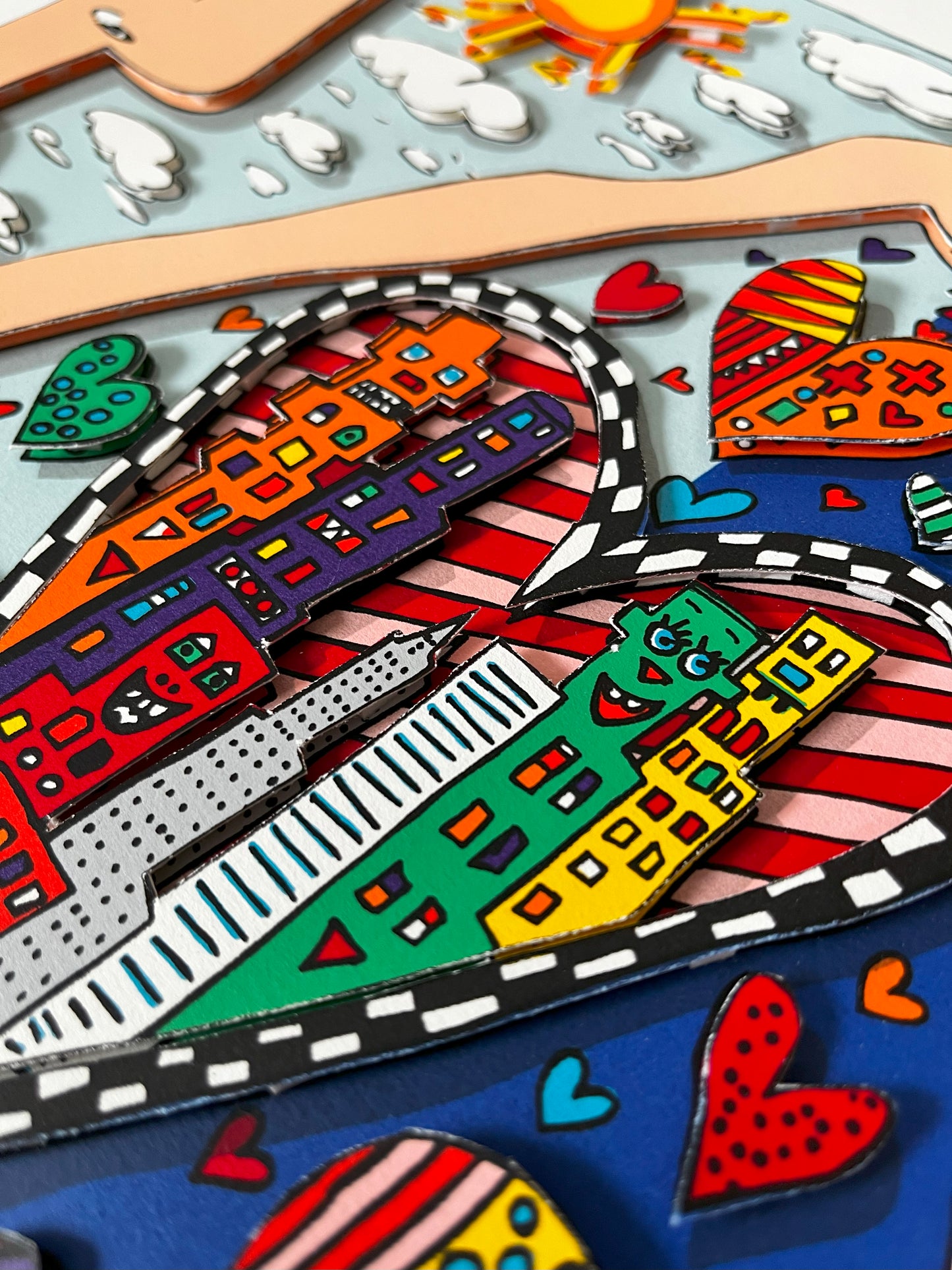 Rizzi, James - Love is in the Air - 3D construction - hand signed