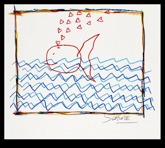 Schlote, Wilhelm - The Whale, 2015 - Giclee - hand signed