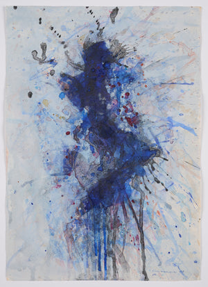 Berner, Bernd - ohne Titel - 1988 -88008 - Gouache auf Bütten - handsigniert