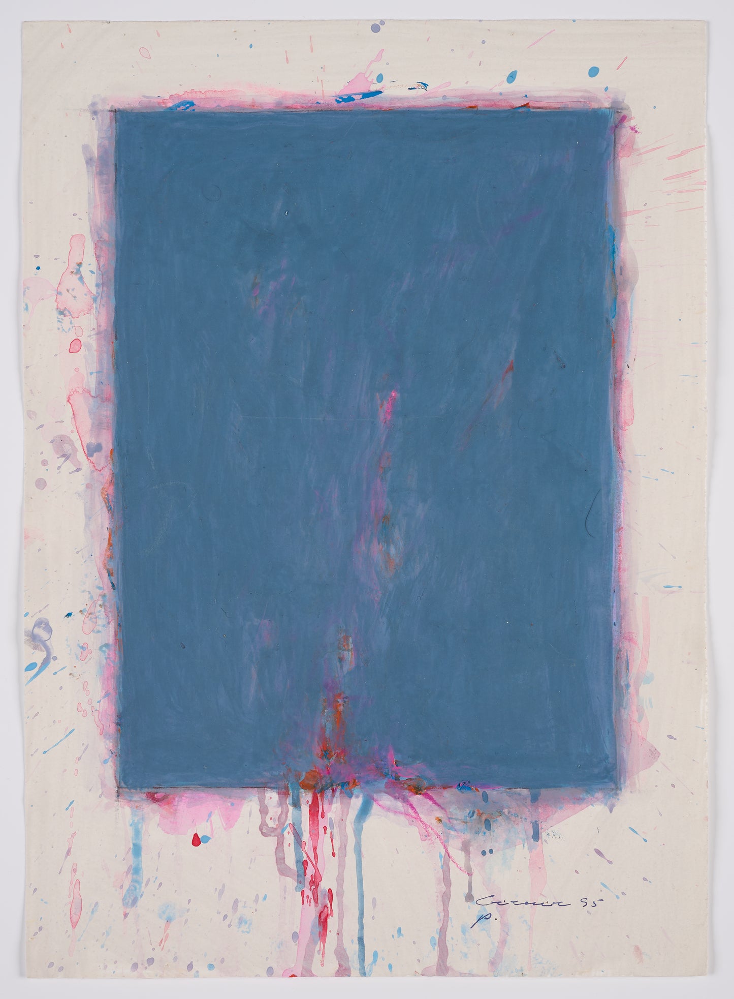 Berner, Bernd - ohne Titel - 1995 - 95003 - Gouache auf Bütten - handsigniert