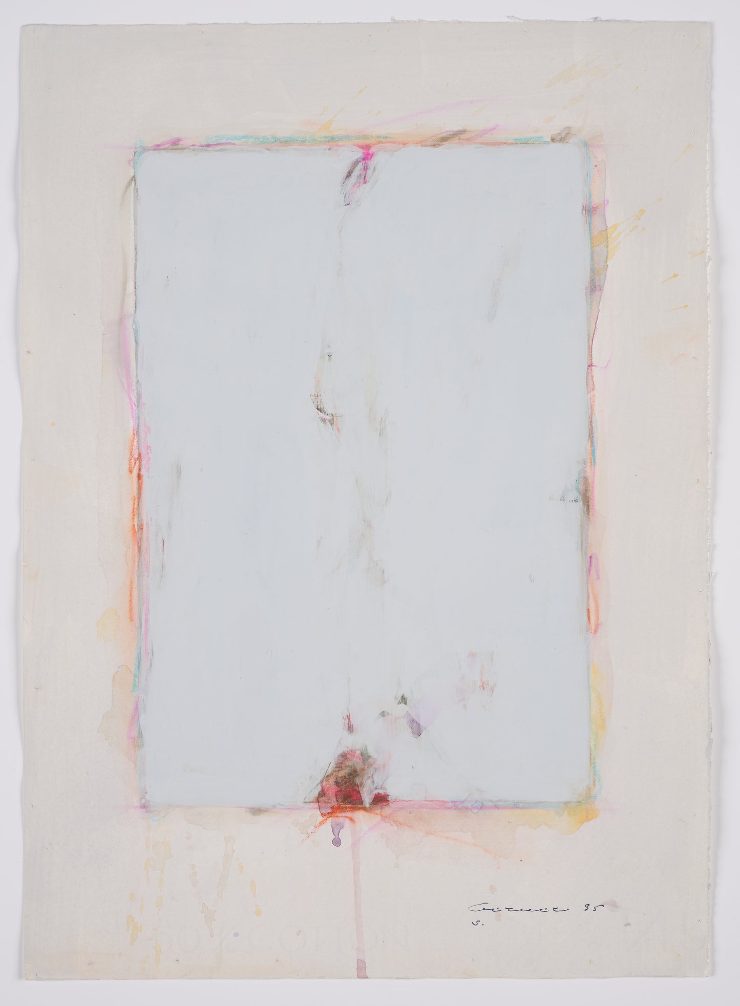 Berner, Bernd - ohne Titel - 1995 - 95005 - Gouache auf Bütten - handsigniert