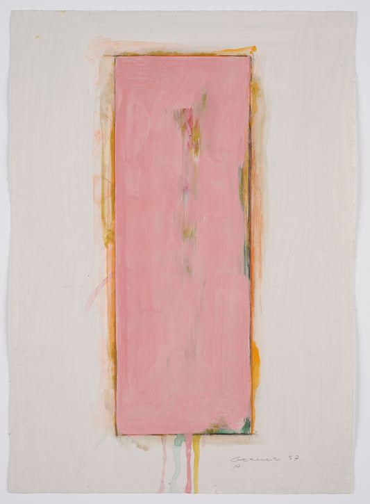 Berner, Bernd - ohne Titel - 1997 - 97005 - Gouache auf Bütten - handsigniert