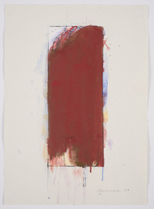 Berner, Bernd - ohne Titel - 1997 - 97006 - Gouache auf Bütten - handsigniert