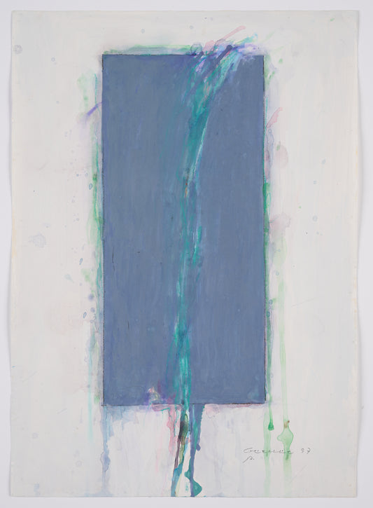 Berner, Bernd - ohne Titel - 1997 - 97008 - Gouache auf Bütten - handsigniert