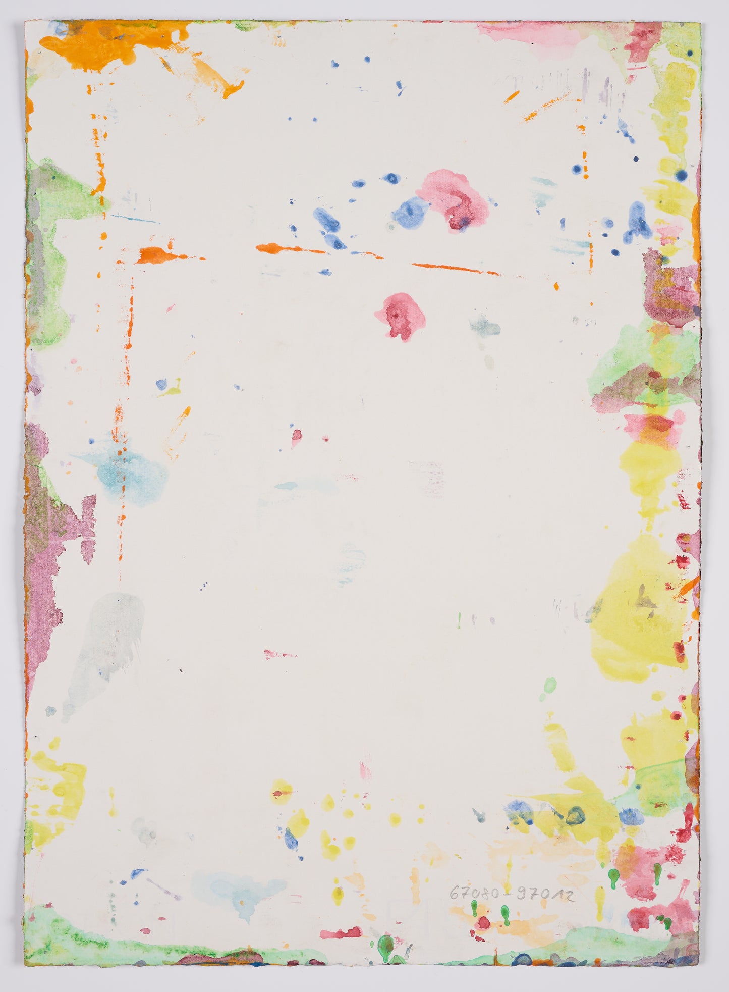 Berner, Bernd - ohne Titel - 1997 - 97012 - Gouache auf Bütten - handsigniert