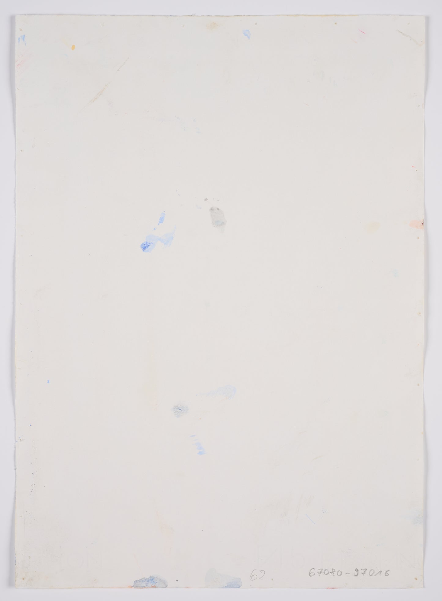 Berner, Bernd - ohne Titel - 1997 - 97016 - Gouache auf Bütten - handsigniert