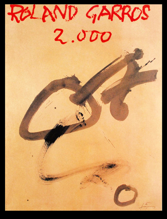 Tapies, Antoni - Roland Garros, 2000 - Kleurenoffsetlithografie