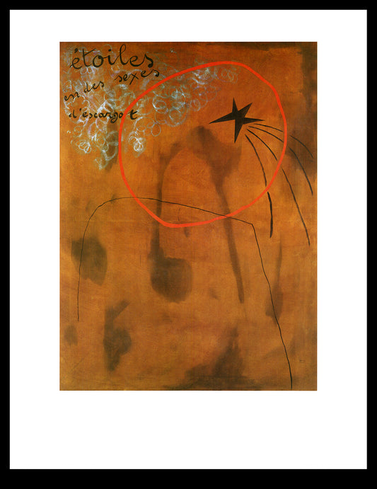 Miró, Joan - Etoiles En Des Sexes D´Escargot - Kunstdruk