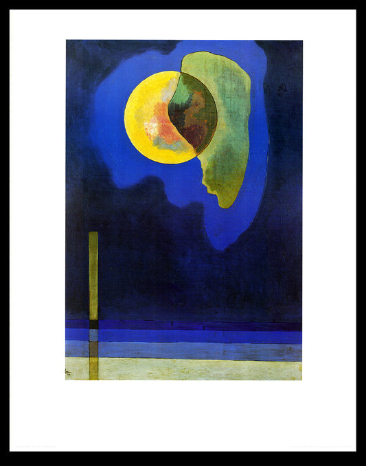 Kandinsky, Wassily - gele cirkel - kunstafdruk