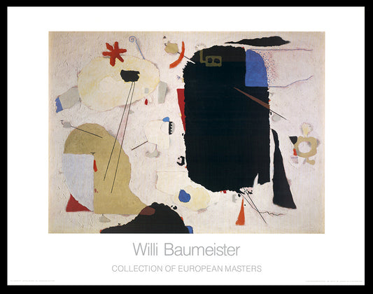 Baumeister, Willi - Montaru auf Rosa - Collection of European Masters