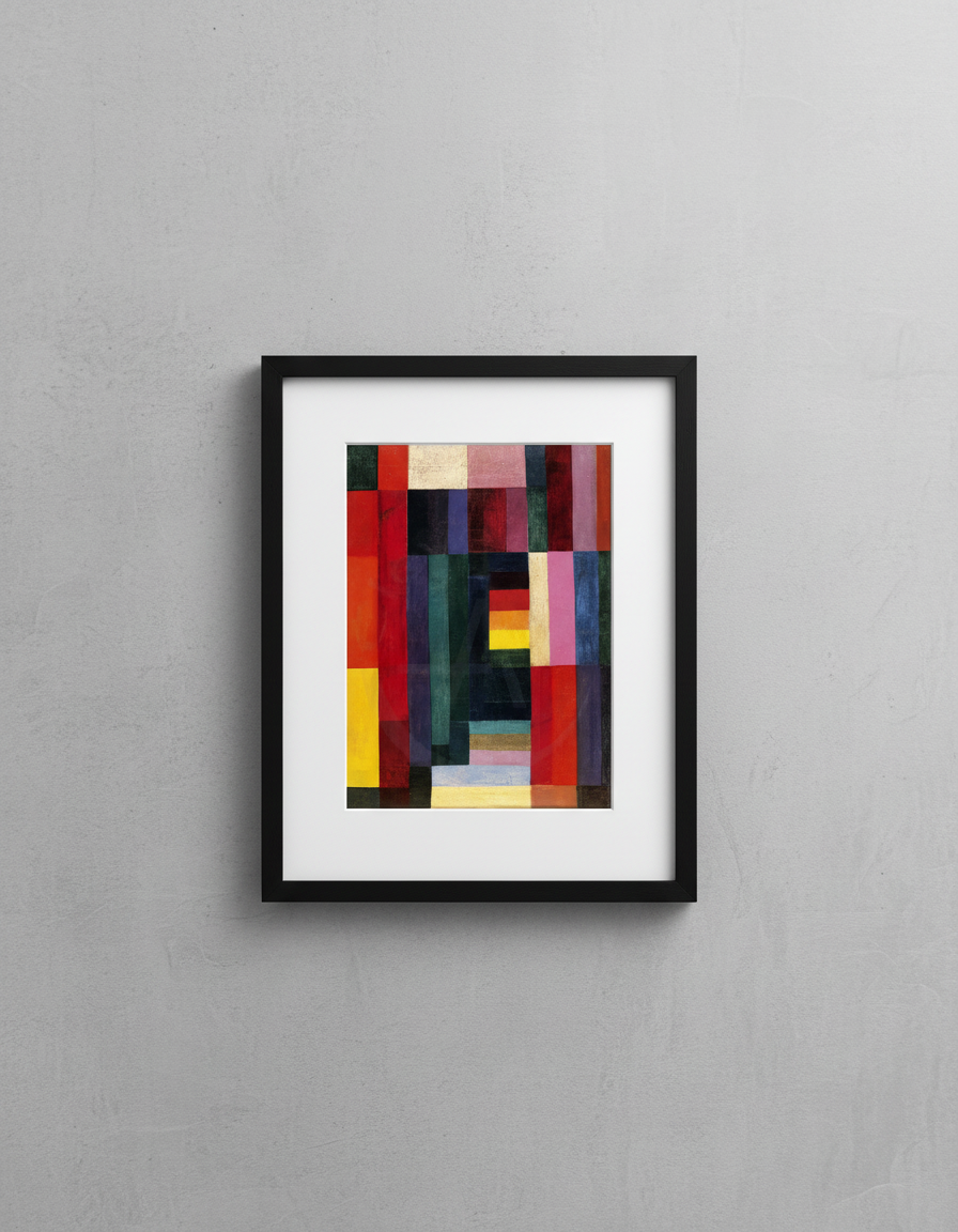Itten, Johannes - Horizontal-Vertical - Impression d'art