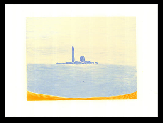 Guidi, Virgilio - Isola di San Giorgio - Farblithografie