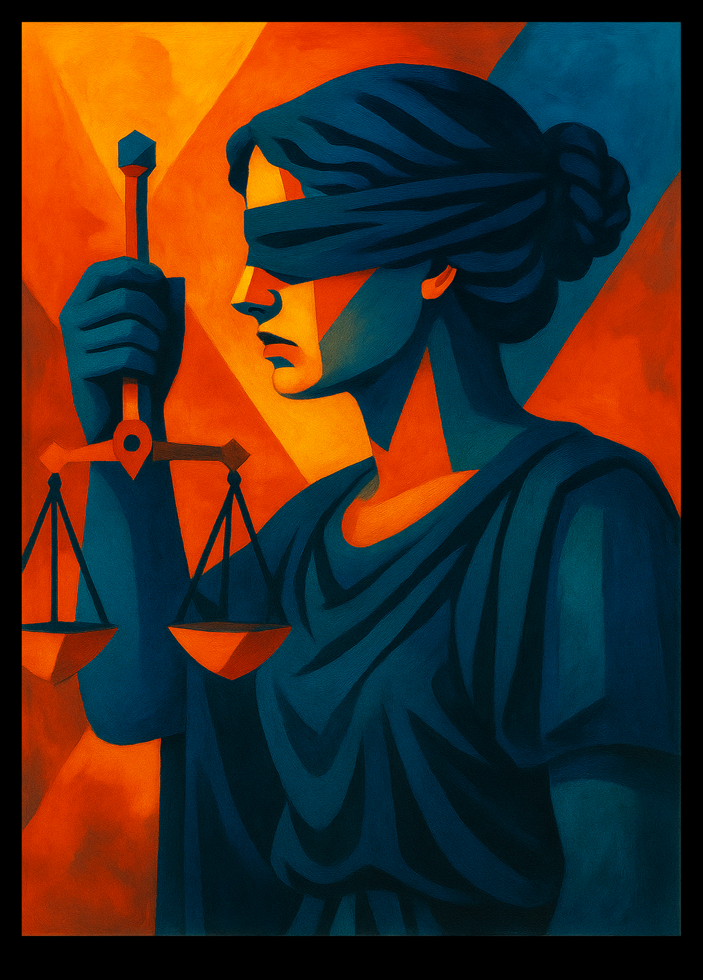Moccha, Karmen - Justitia - Giclée/Hahnemühle - handsigniert