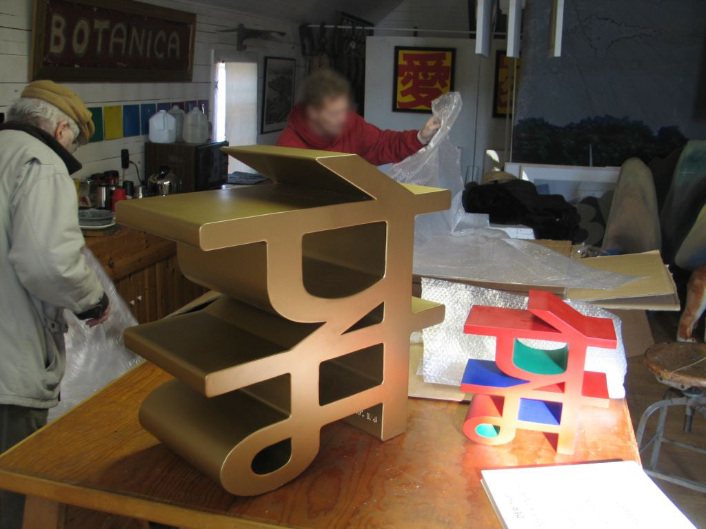 Indiana, Robert - LOVE / PREM - Sculpture en céramique, 2007 - signée