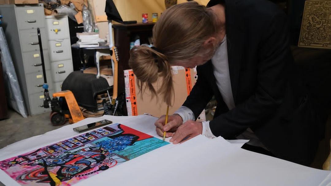 Kostabi, Paul - Unable To Fall Into The Dream - EDITION 2025 - handsigniert